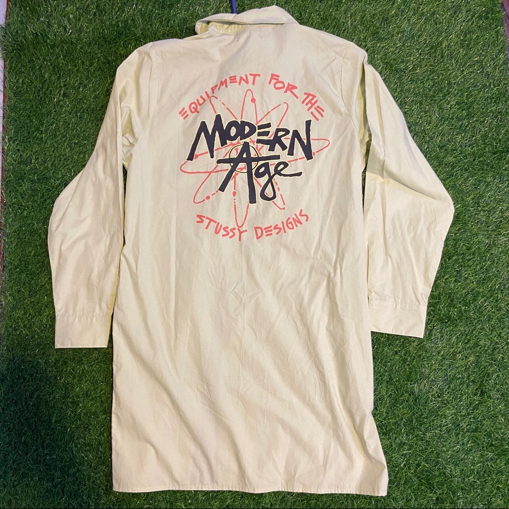 stussy celeste ls shirt dress